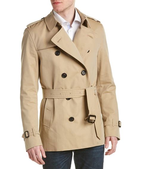 shortening burberry trench coat|burberry short trench coat men's.